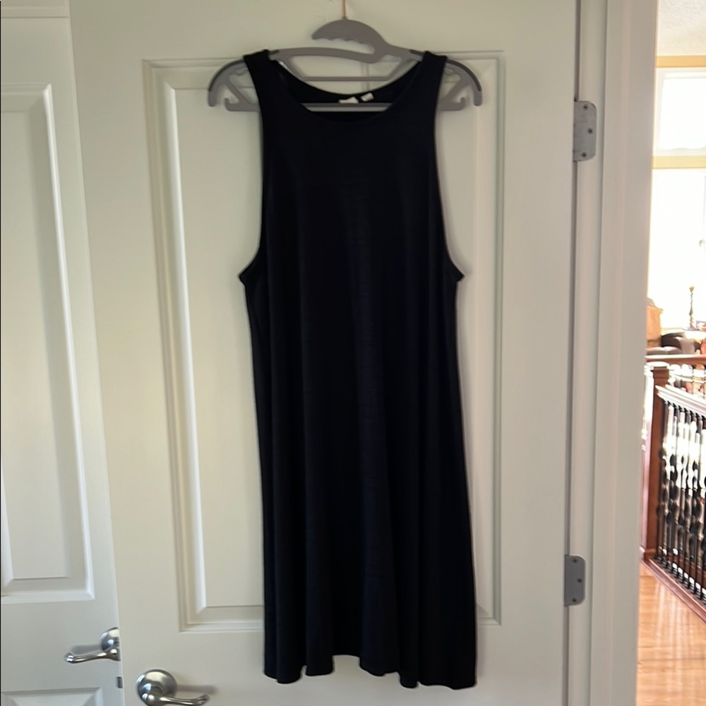 GAP Black Sleeveless Mini Dress